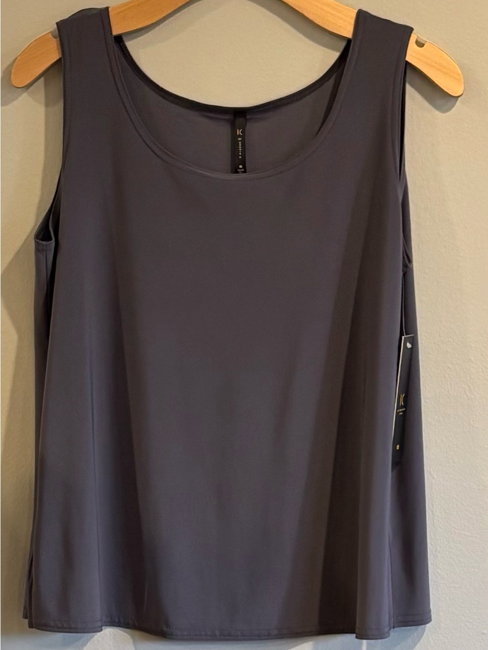 IC by Connie K Gray Tank Top New With Tags Size Medium